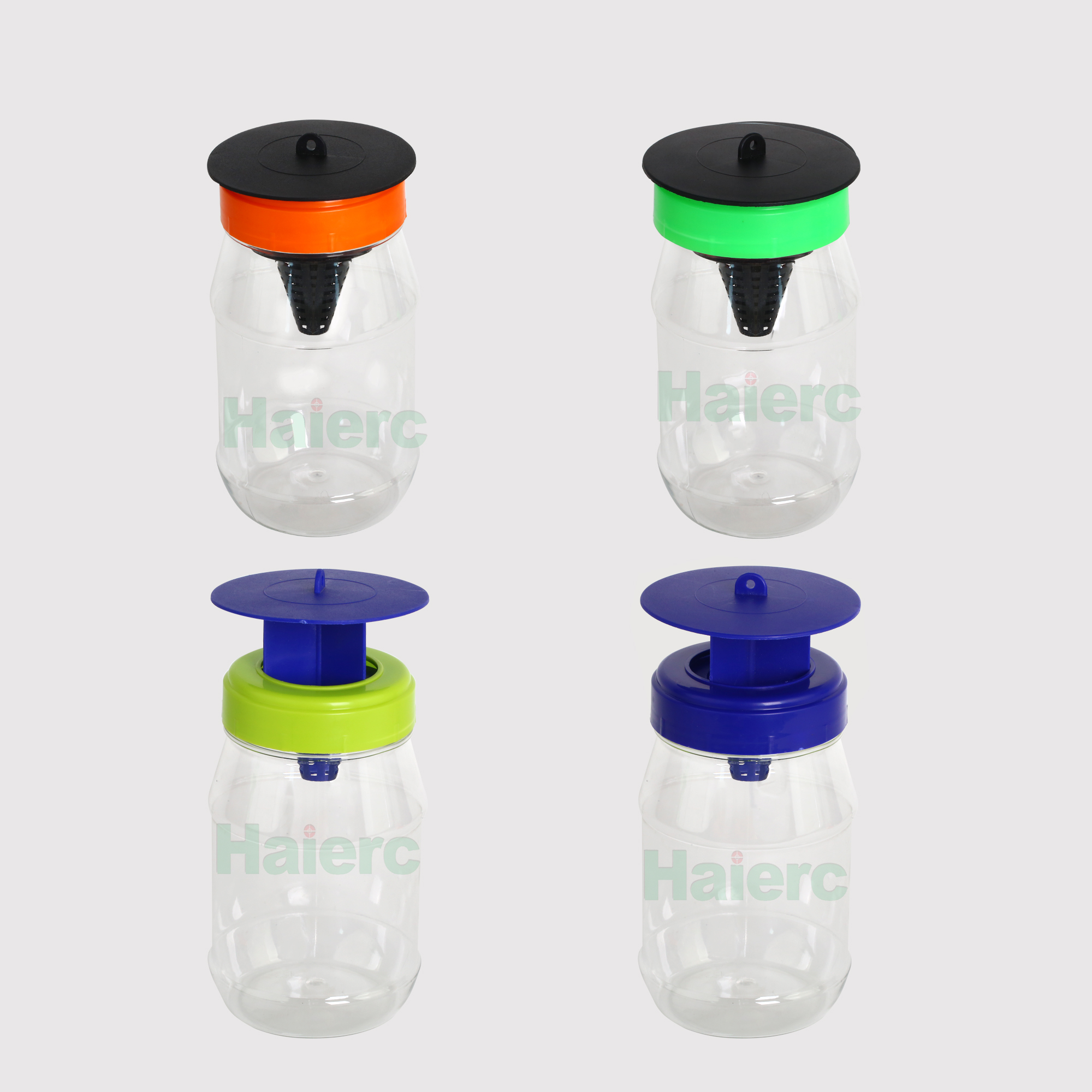 >Haierc House Fruit Fly Killer Fly Control Insects Catcher Plastic Fly Trap Bottle With Attractant